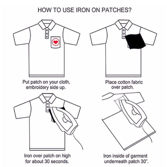 NEW Embroidered Clothing Adhesive Sequin Fabric IRON ON PATCH DIY Clothing - Picture 2 of 3